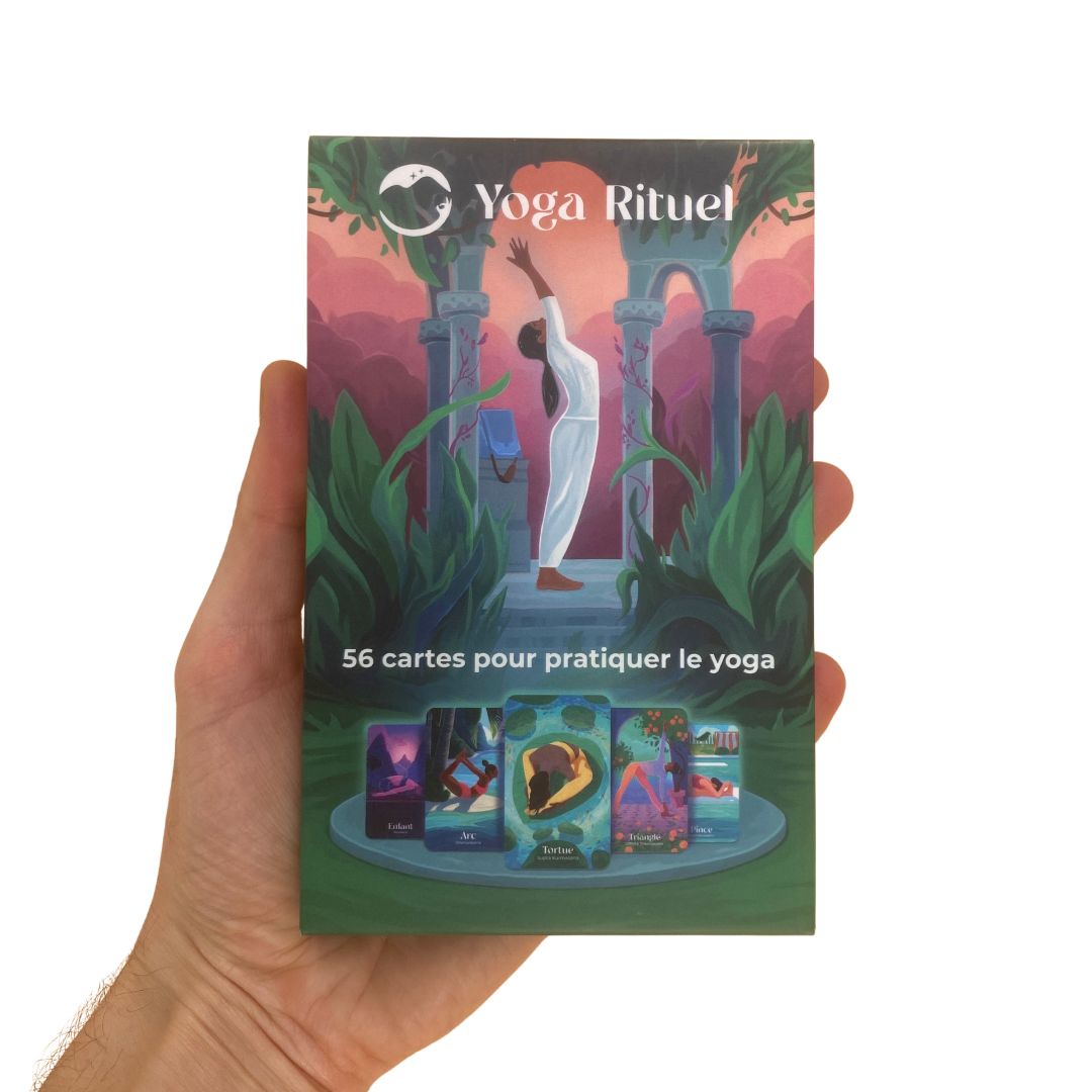 Jeu de 56 cartes de yoga - Hatha asana